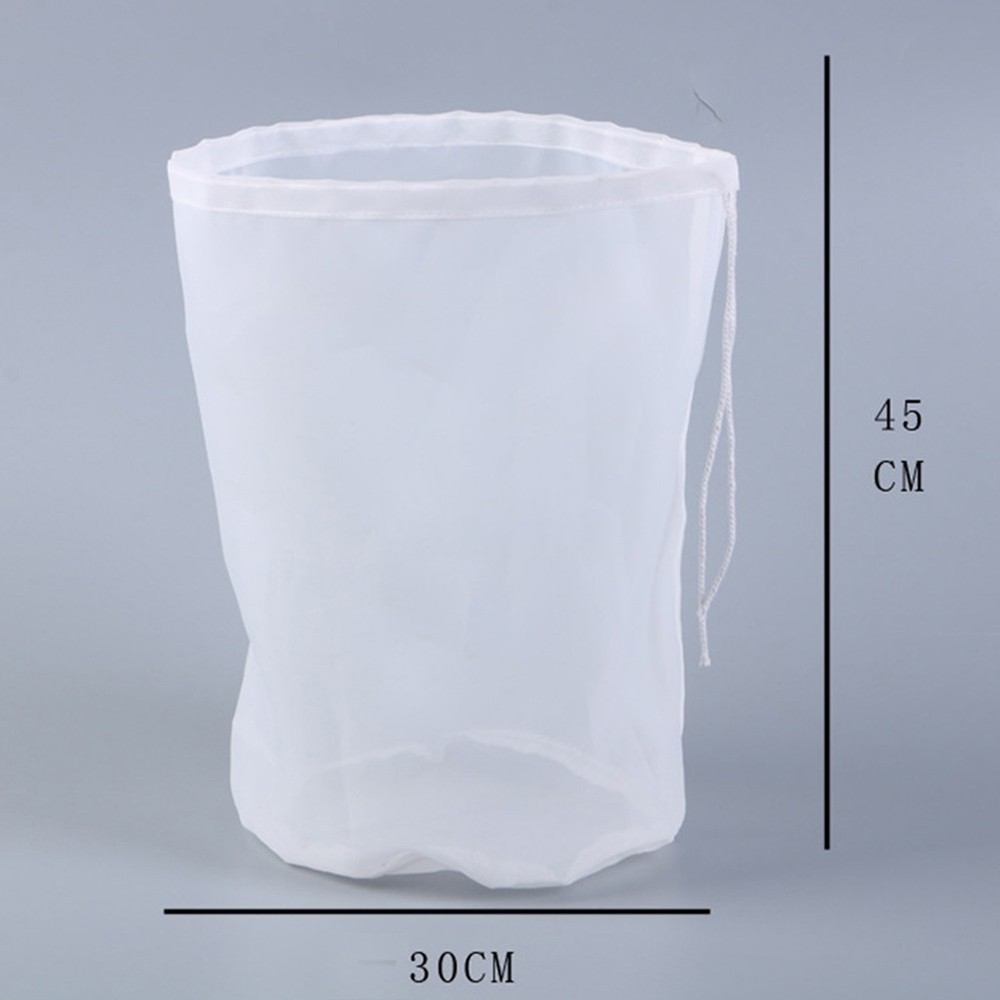 Reusable 100300 Mesh Filter Bag for Aquatic Maintenance and Kitchen Use
