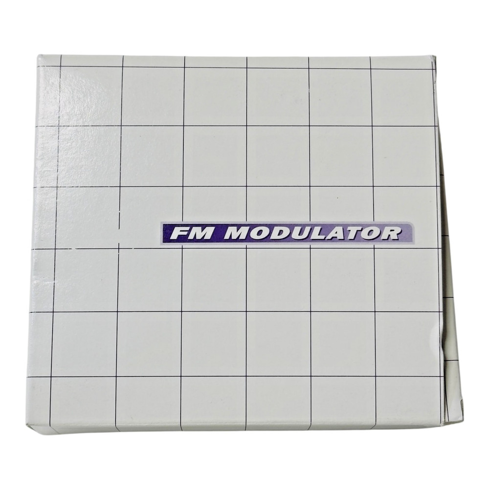 Car FM Modulator Transmitter 88.7/89.1 MHz Audio Adapter DC 12v Retro