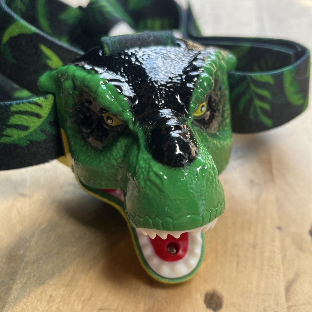 Super Bright Dinosaur Headlamp Light Never Opened Never Used - Z2