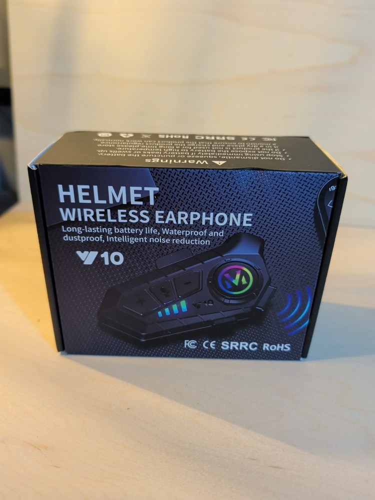 Y10 Wireless Motorcycle Helmet Headset