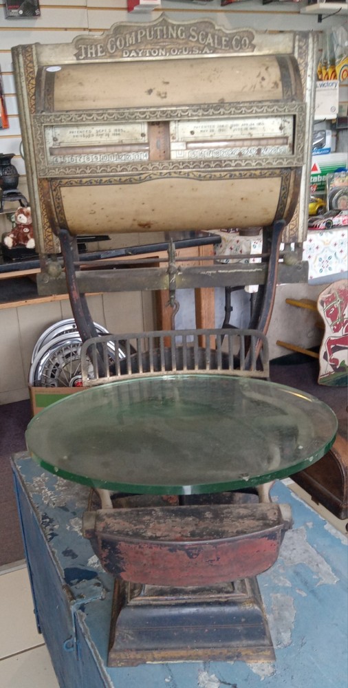 Antique Barrel Scale 1901 The Computing Scale Co