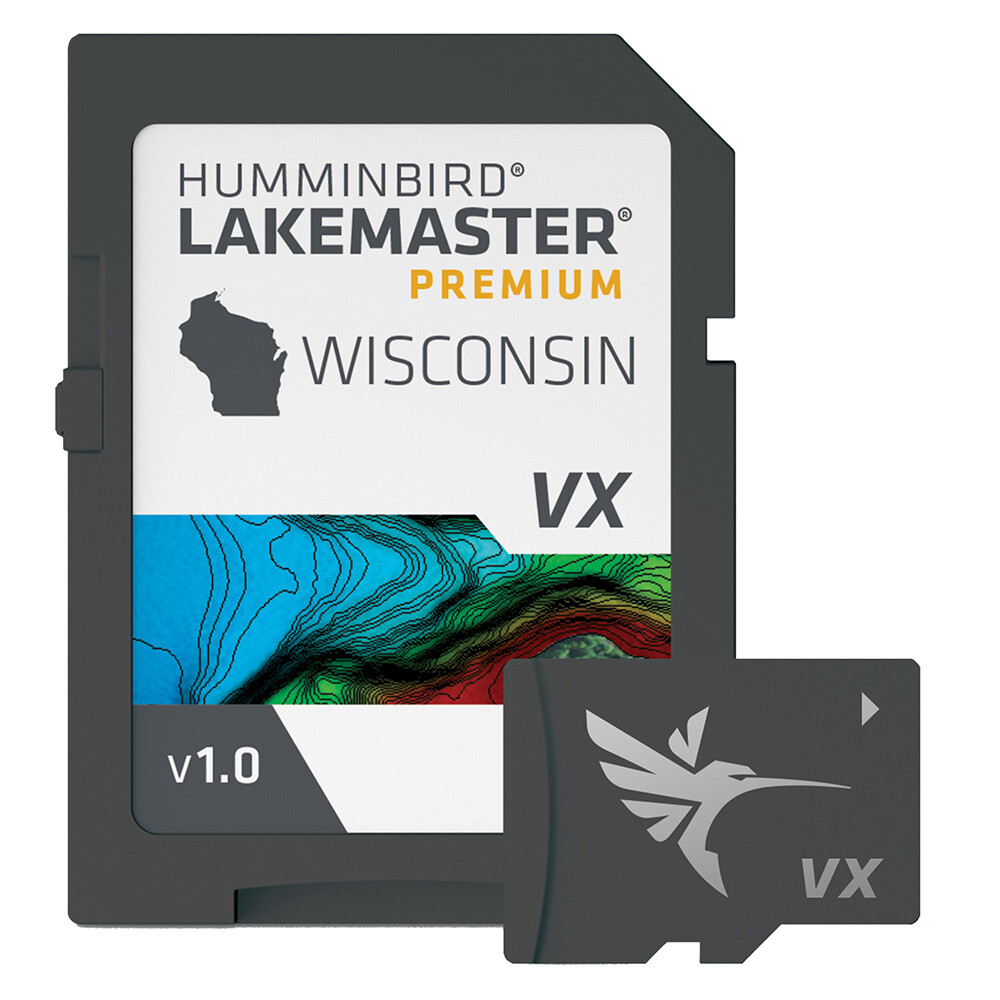HUMMINBIRD LAKEMASTER VX PREMIUM WISCONSIN