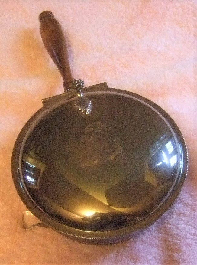 1950's Tableware Silverplate Crumb Holder With Handle