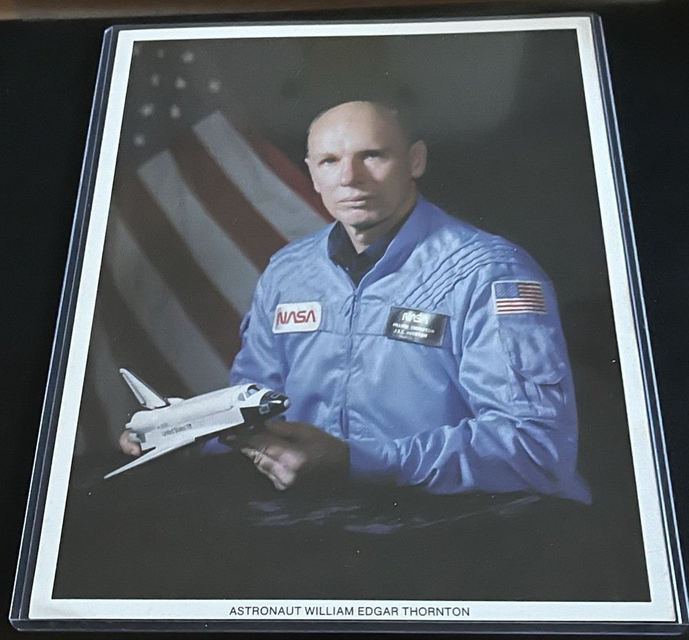 NASA Astronaut William Edgar Thornton Unsigned Authentic Licensed 8x10 Photo