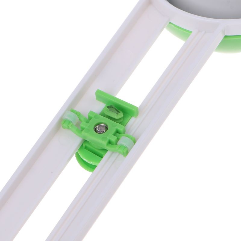 Simple Plastic Round Cutting Model Compass Circle Circular Cutter for Pape