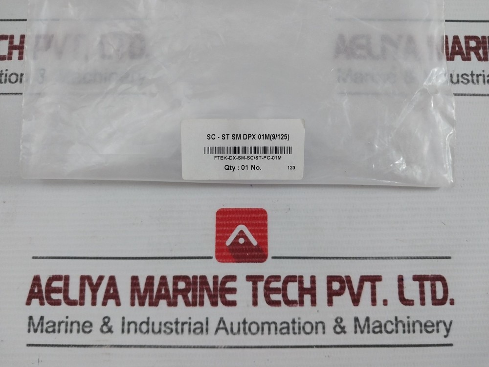 FTEK-DX-SM-SC/ST-PC-01M Fiber Optic Patch Cable