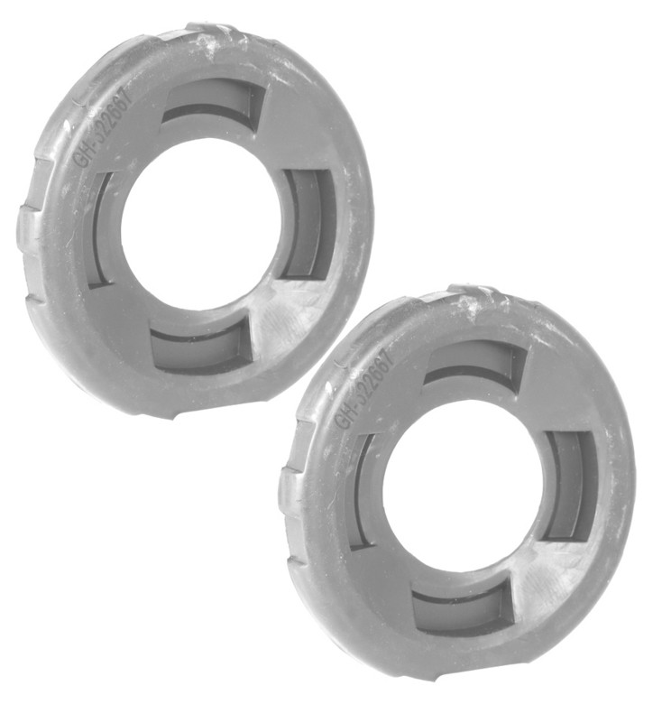 2x spring pad/rubber pad front right = left upper GH-622667