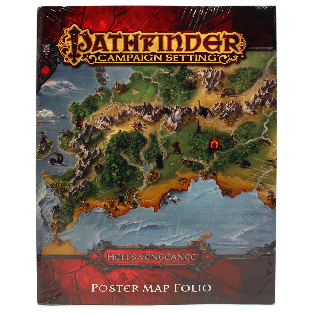 Pathfinder (RPG) Campaign Setting: Hell's Vengeance Poster Map Folio