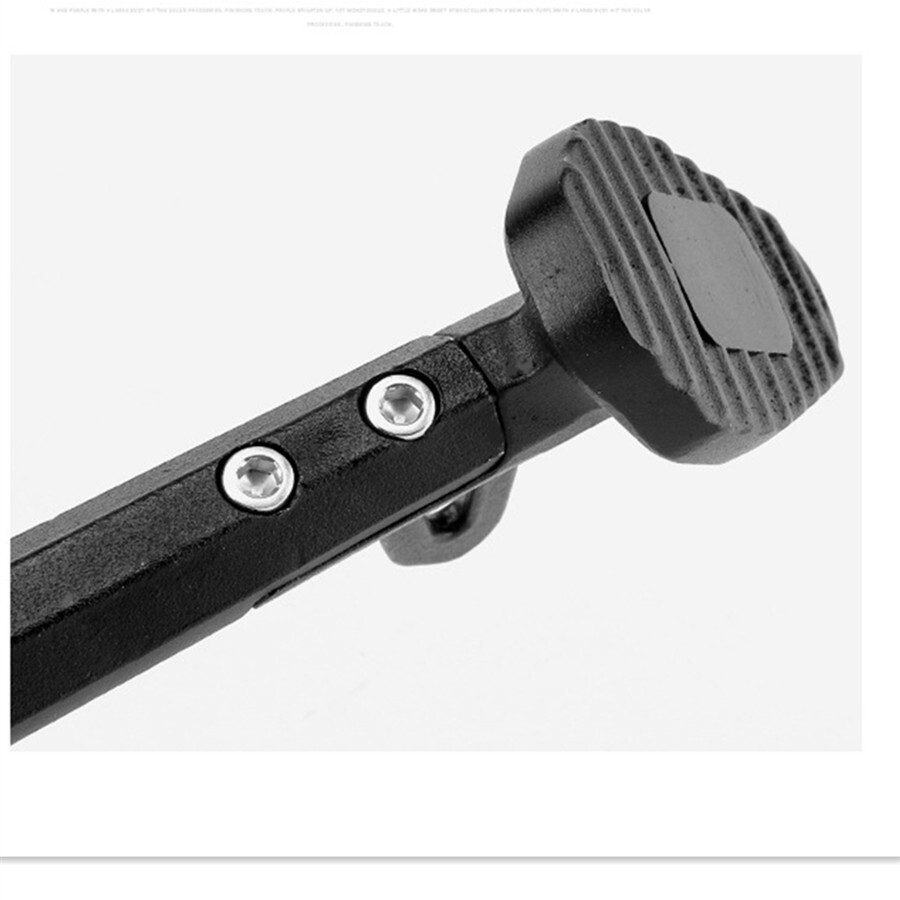 Motorcycle CNC Kickstand Foot Single Side Support Kick Stand Adjustable 220mm