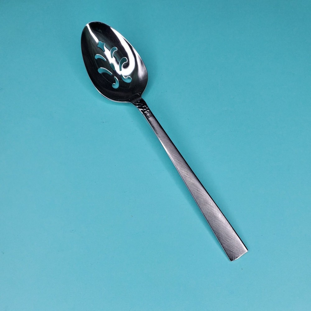 Oneida Brookwood Stainless Pierced Serving Spoon