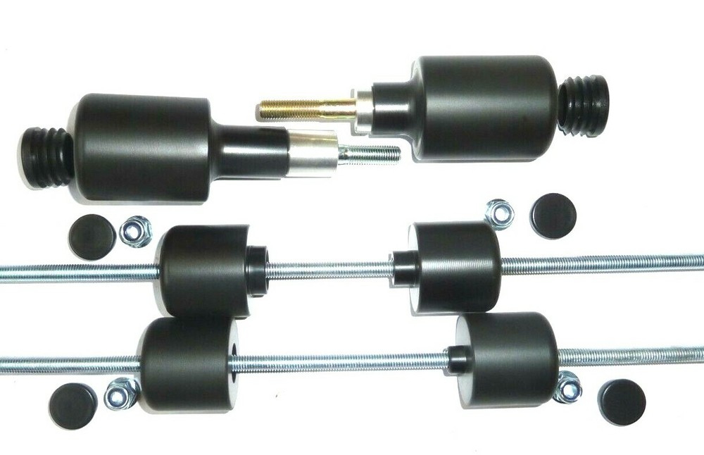 TRIUMPH DAYTONA 600 CRASH PROTECTION KIT PUCKS KNOBS ENGINE WHEEL SLIDERS SAVERS