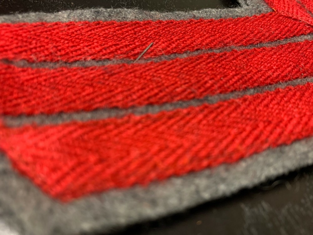 Civil War CSA Artillery Regimental Quartermaster Sergeant Stripes - NEW pair