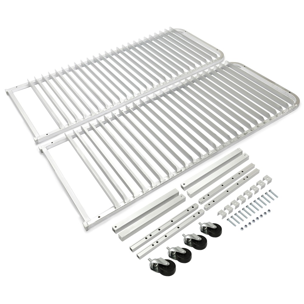 Drying Rack Screen Printing with Brake Wheels Adjustable Aluminum