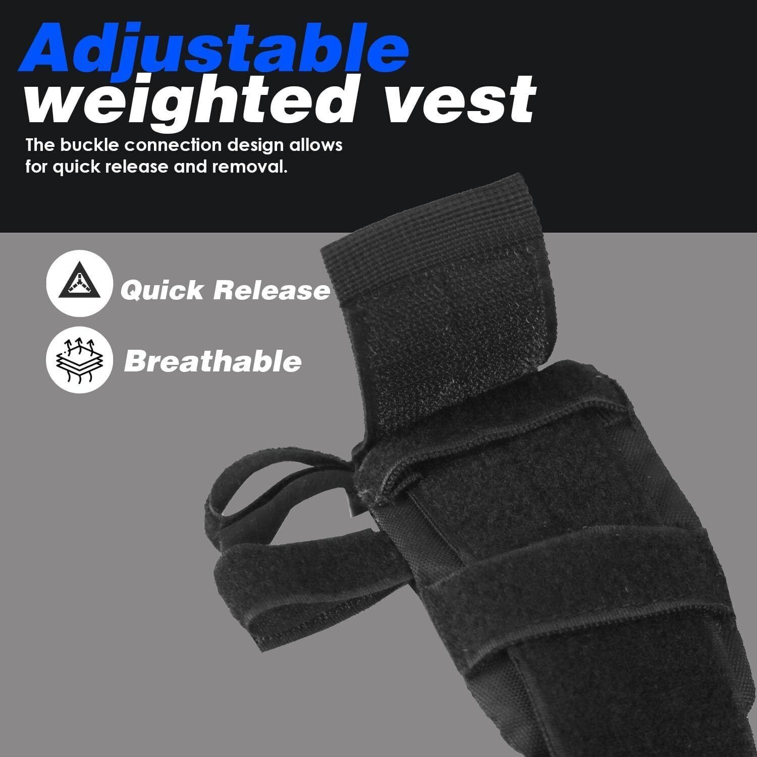 Weighted Vest for Men and Women Weight Vests Adjustable Strength and Endurance