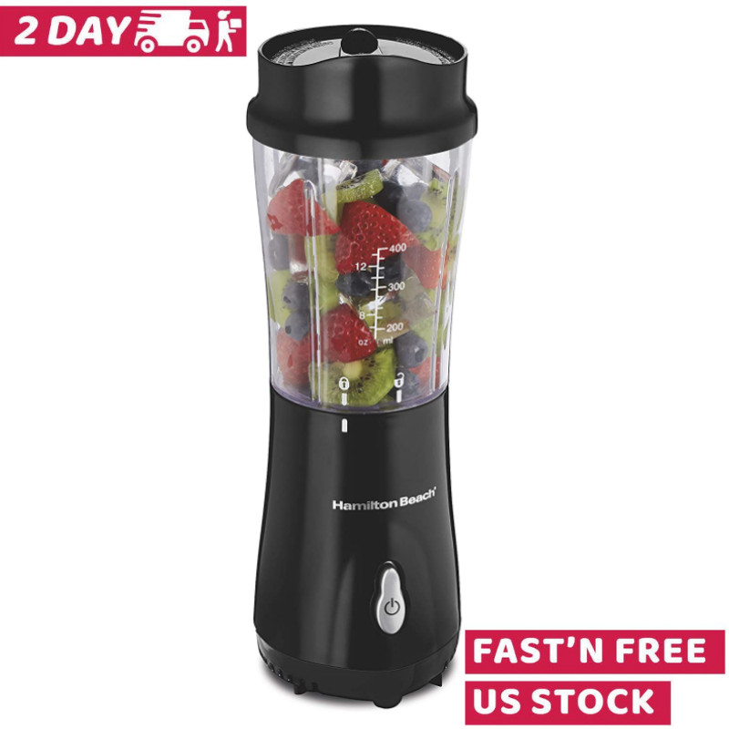 Hamilton Beach Portable Blender Travel Smoothie Shake Maker Nutrient Extractor