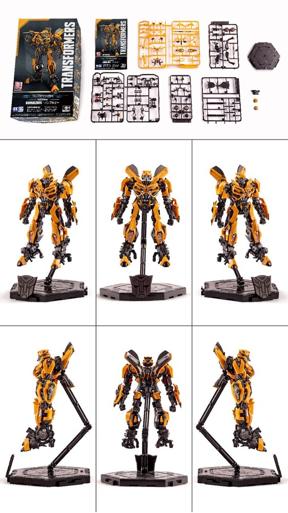 Transformers Bumblebee Camaro Figure Model Kit Pre Painted Model Kit