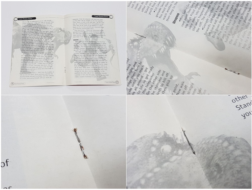 Turok Dinosaur Hunter Complete Solution Total 64 Supplement Strategy Pamphlet **