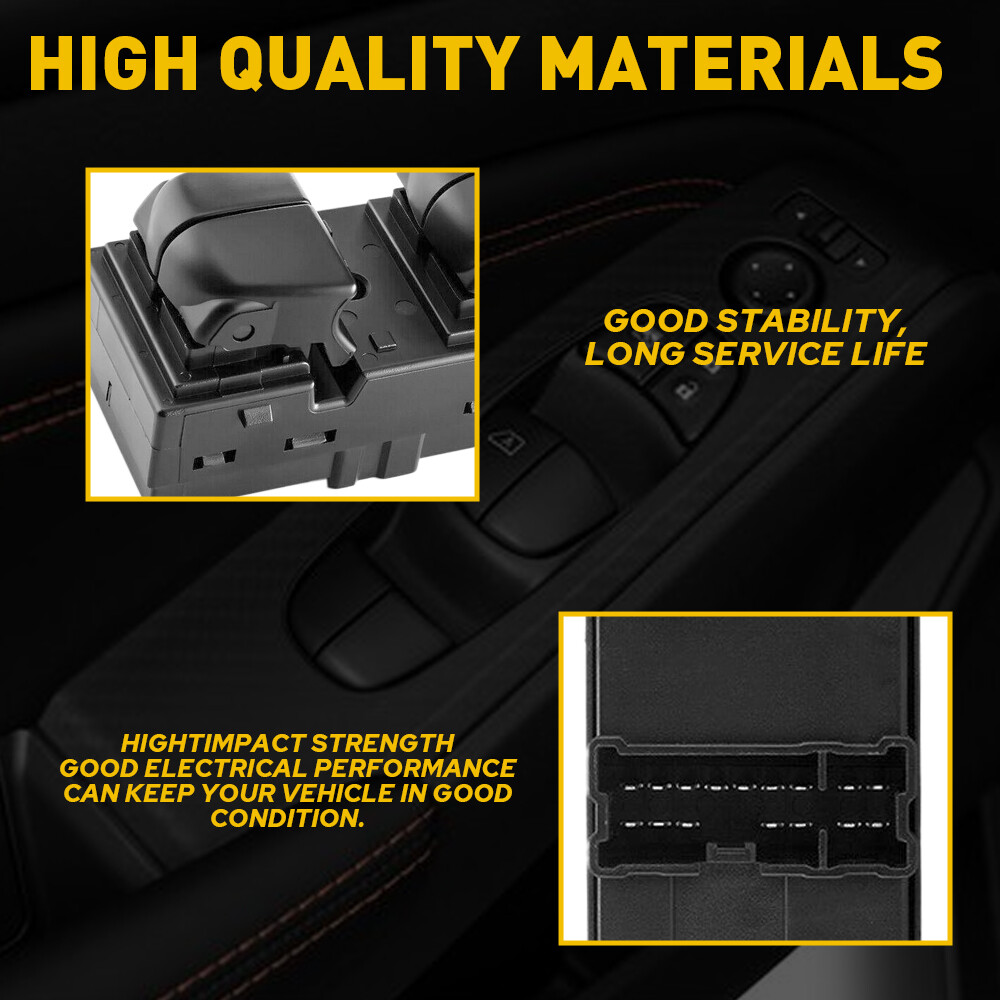 Left Driver Side For Nissan Altima 2013-2018 Power Window Master Control Switch