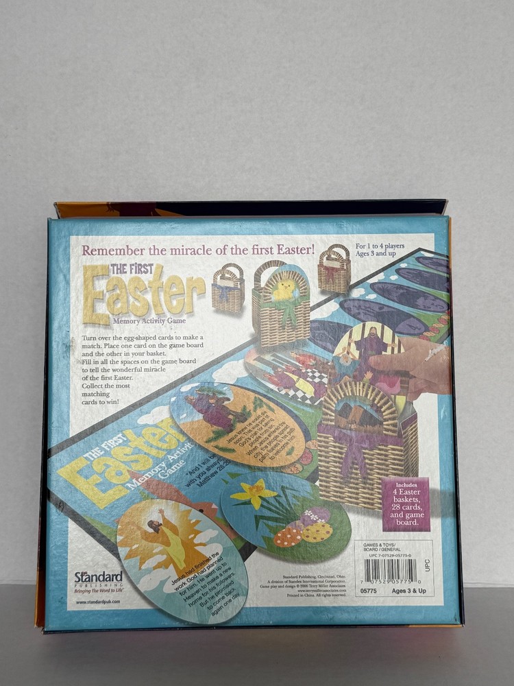 The First Easter Memory Activity Game by Standard Publishing