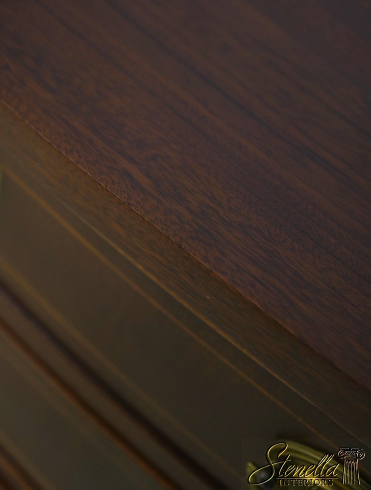 70427: BIGGS Mahogany Serpentine Front Sideboard Server