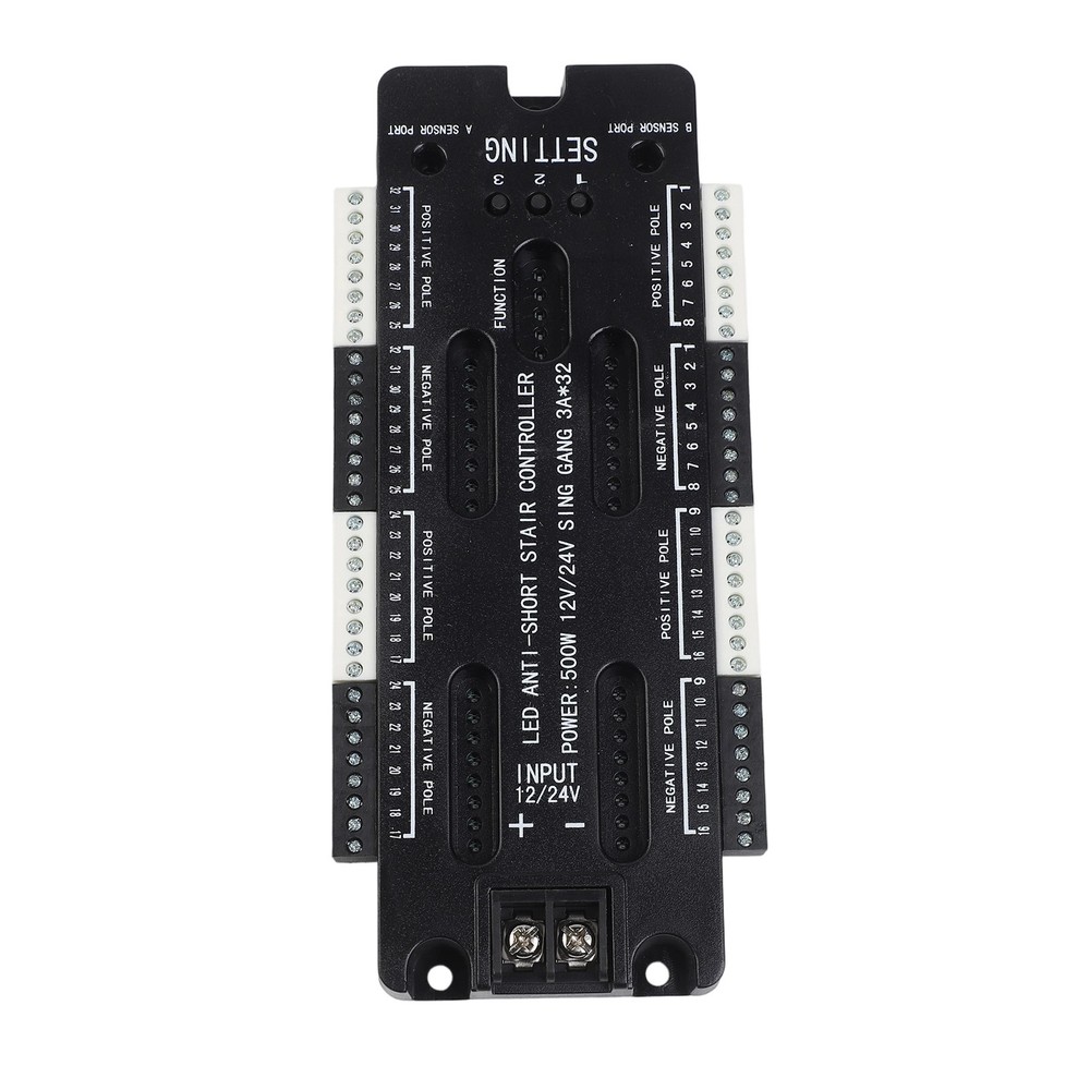 32Channel LED Controller Stair Light with Motion Sensor Dimming Indoor DC12V-24V