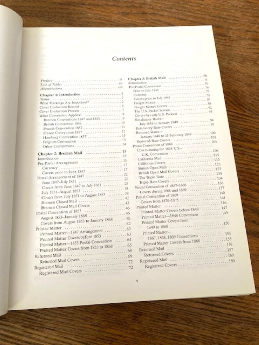 Understanding Transatlantic Mail Volume 1 by Richard F. Winter. W/CD