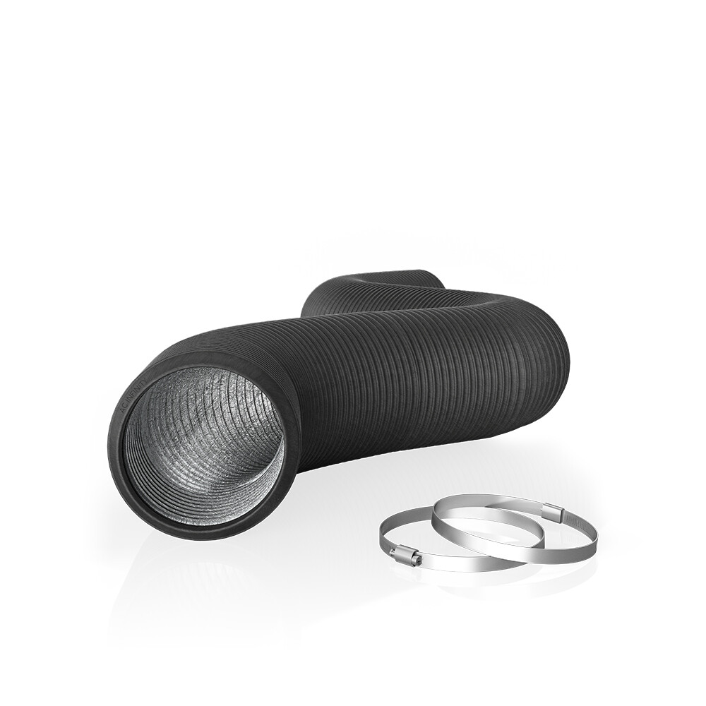 6-Inch Four-Layer Aluminium Ducting for Ventilation Exhaust, 8-Ft