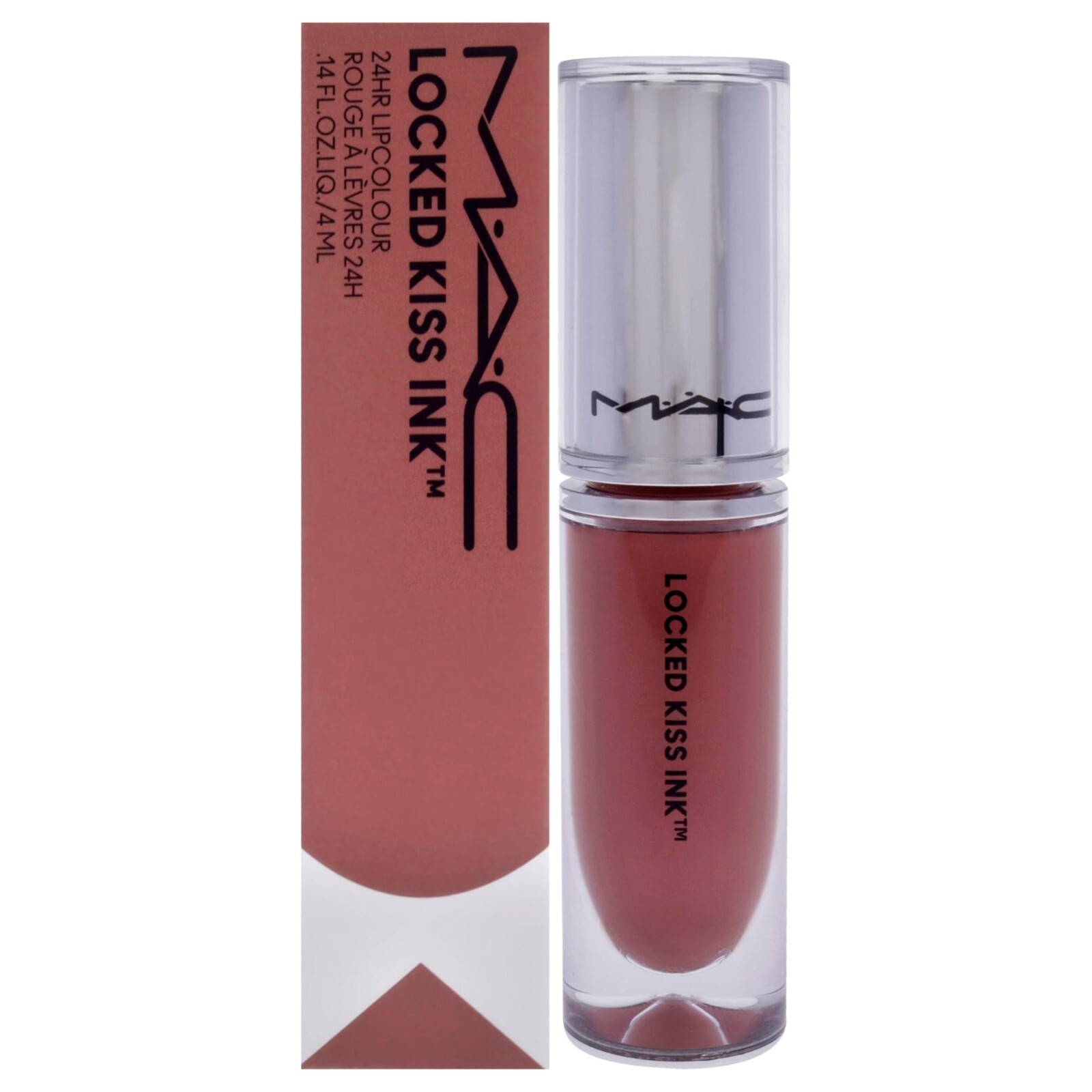 MAC LOCKED KISS INK 24HR LIPCOLOUR LIQUID LIPSTICK .14 OZ / 4 ML FULL SIZE NIB