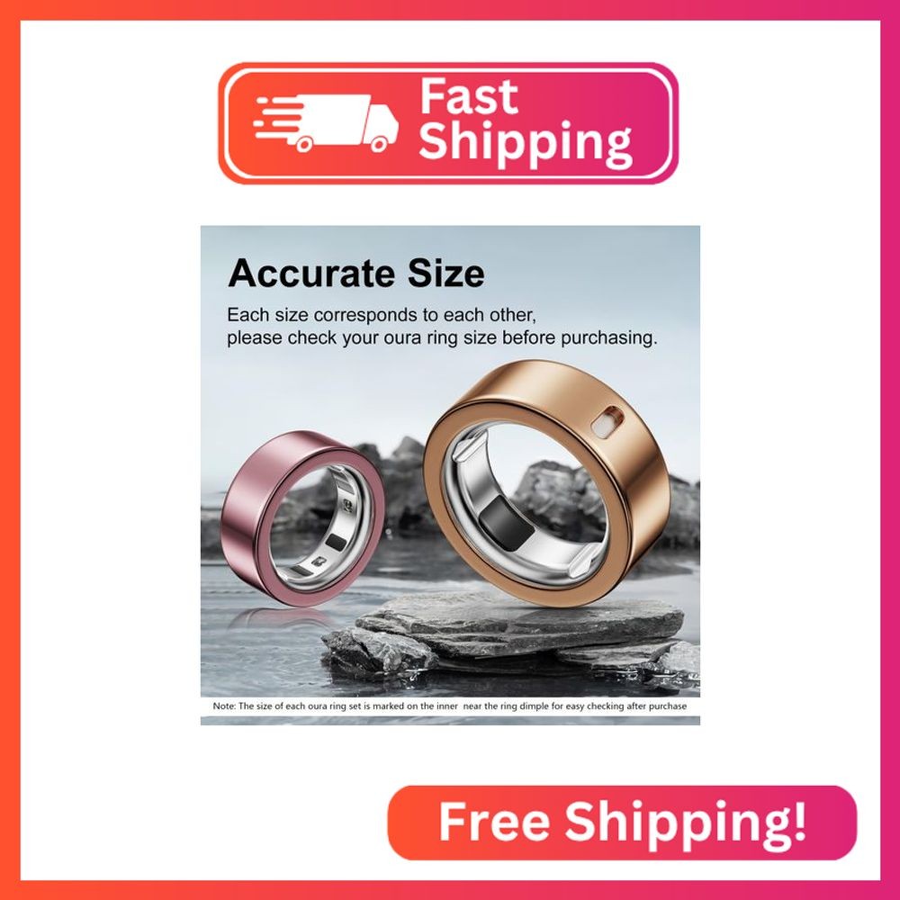 Hexasider 5 Pack Ring Cover Compatible with Oura Ring Gen 4/Oura Ring Gen 3 Hori