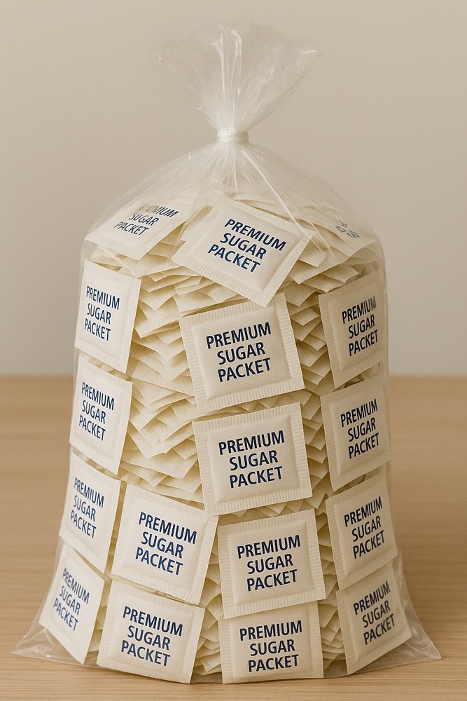 Premium Cane Sugar Packets Gift Box - 500 Packets