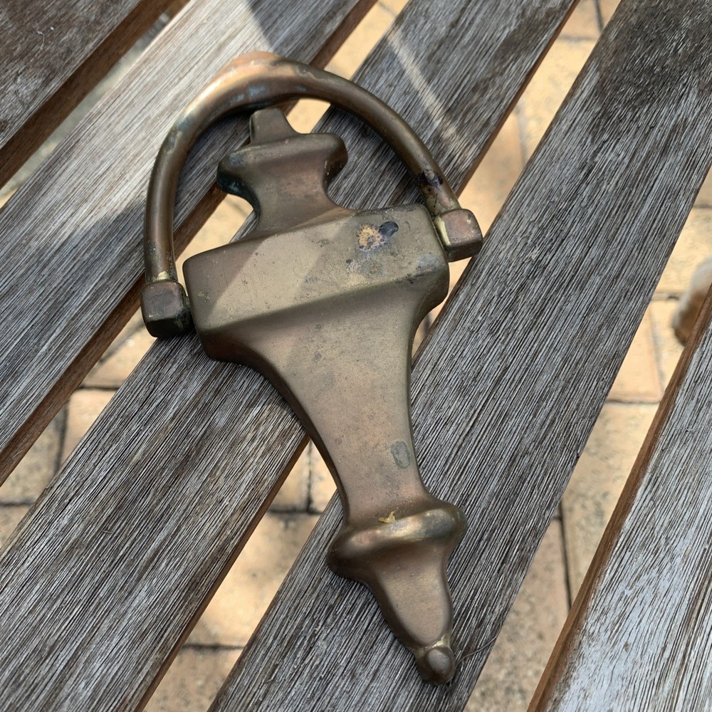 G and D Solid Brass Door Knocker Made In Spain