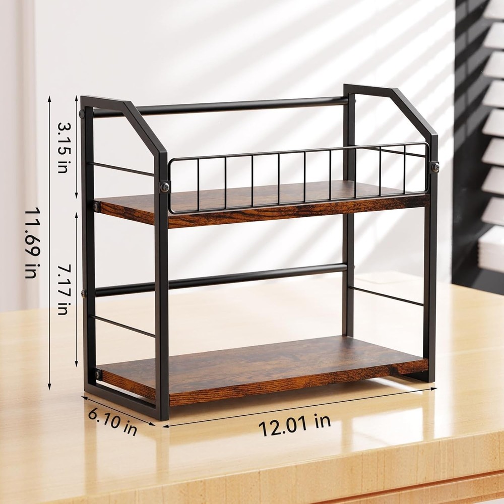 Space-Saving CD Shelf - Home Office Organizer