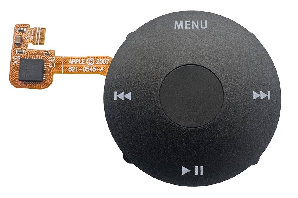 iPod Classic Black Click Wheel / Center Button Flex Apple 6th & 7th Generation