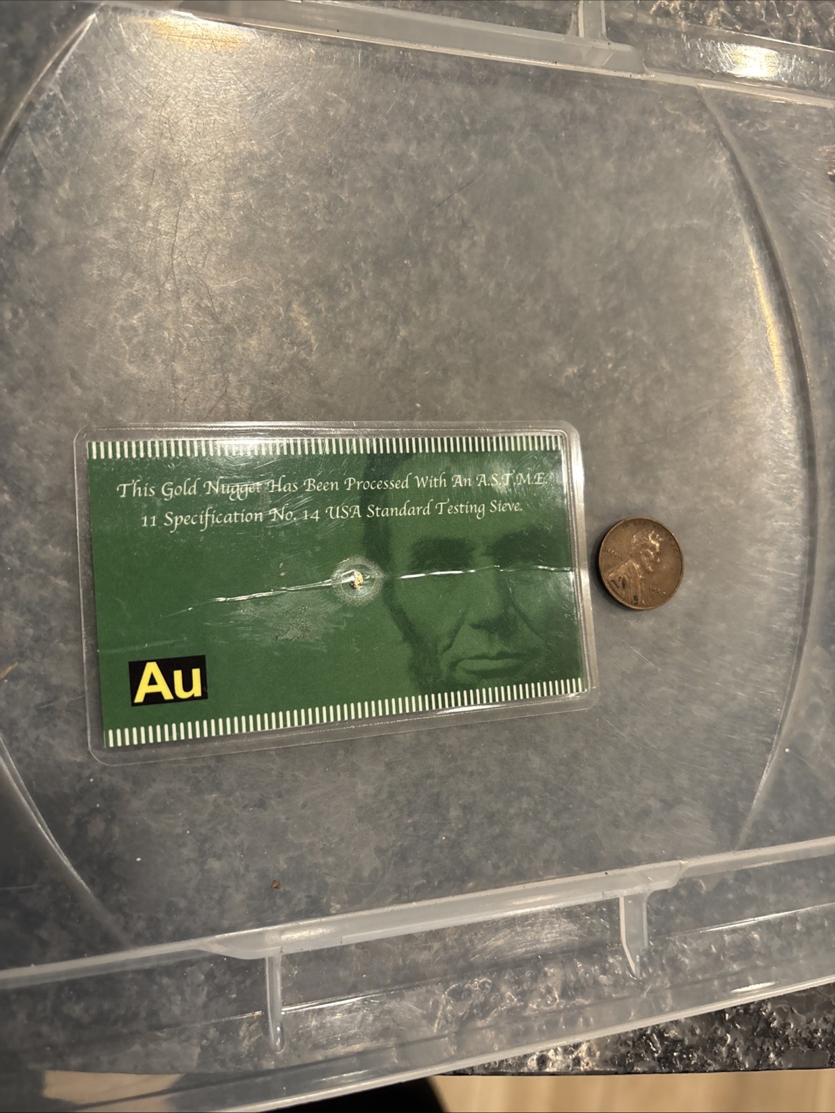 Gold Nugget 11 Specification No.14 USA Standard