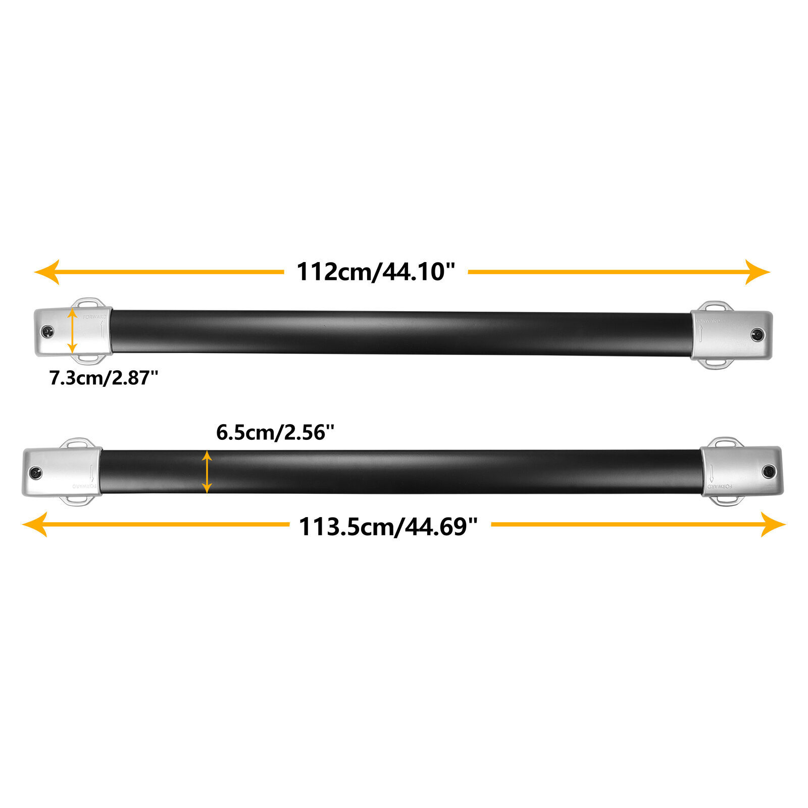 For 10-23 Lexus GX460 Roof Rack Cross Bar Cargo Carrier Luggage Carrier OE Style