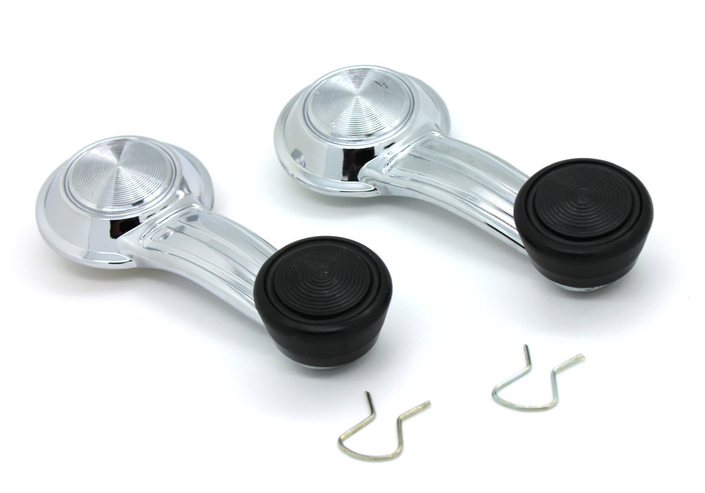 NEW Chrome Window Crank & Door Handle SET / FOR 67-72 CHEVY GMC TRUCK BLAZER ETC