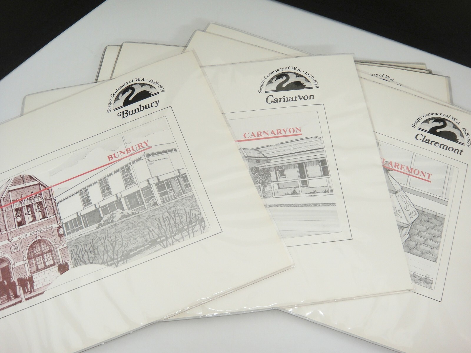 Between the Lines Western Australia Postal History with 1979 Stamps Issues 2 Vol