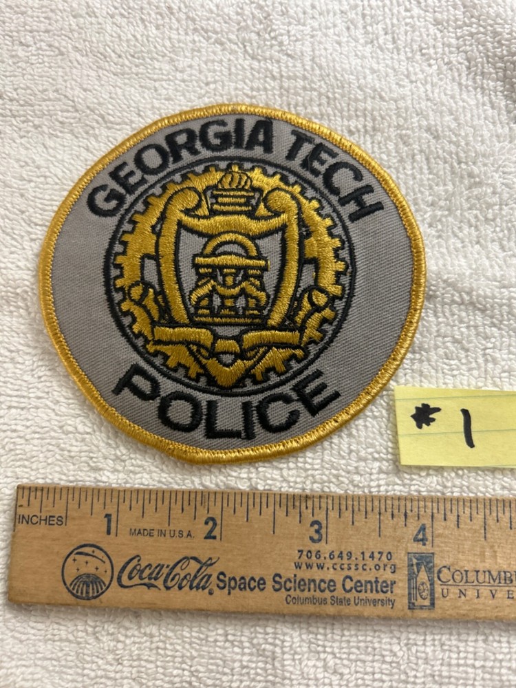 Vintage Georgia Tech Police Patch