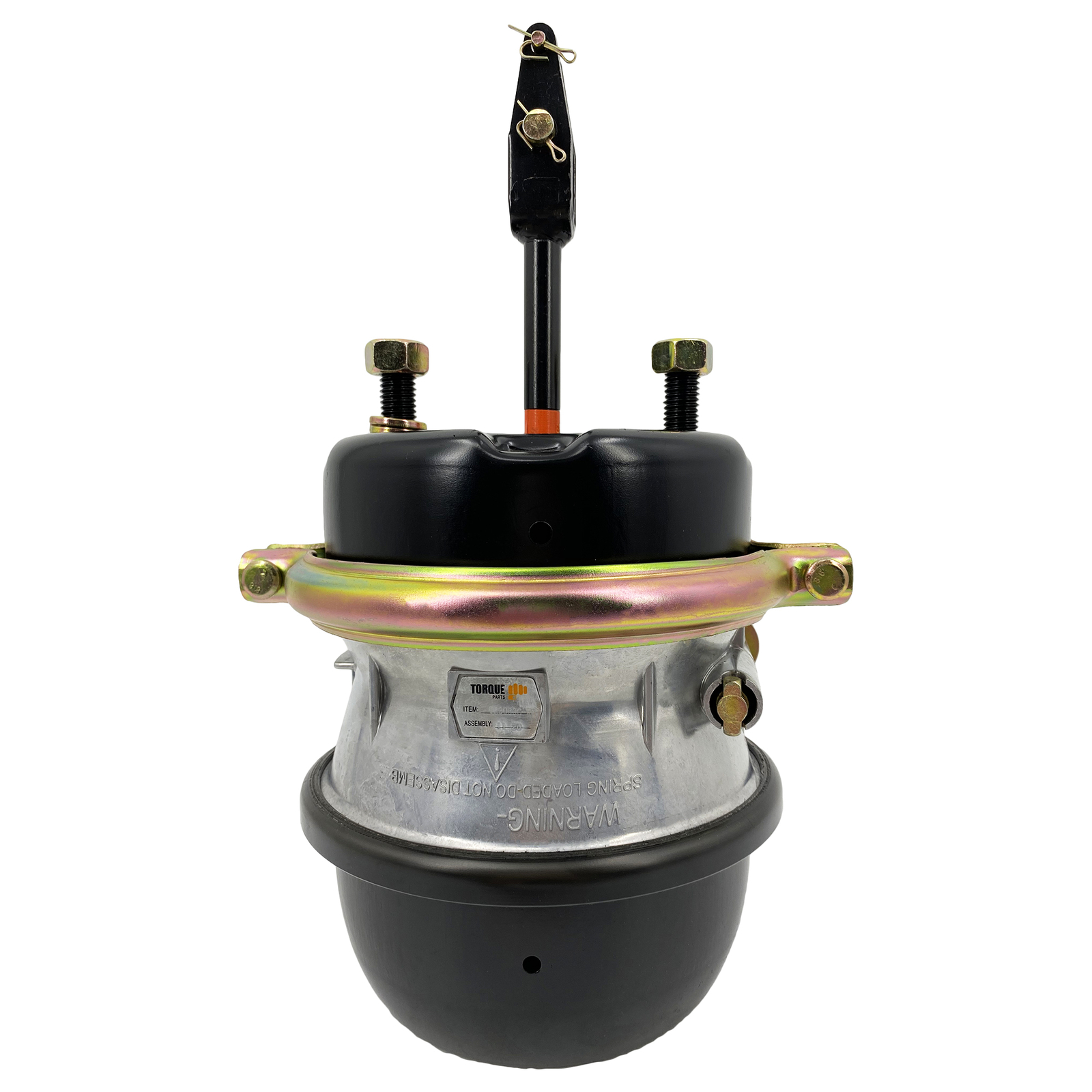 2x Air Brake Chamber Sealed 2.5" 64mm Type 3030 Stroke 30x30 30/30 Welded Clevis