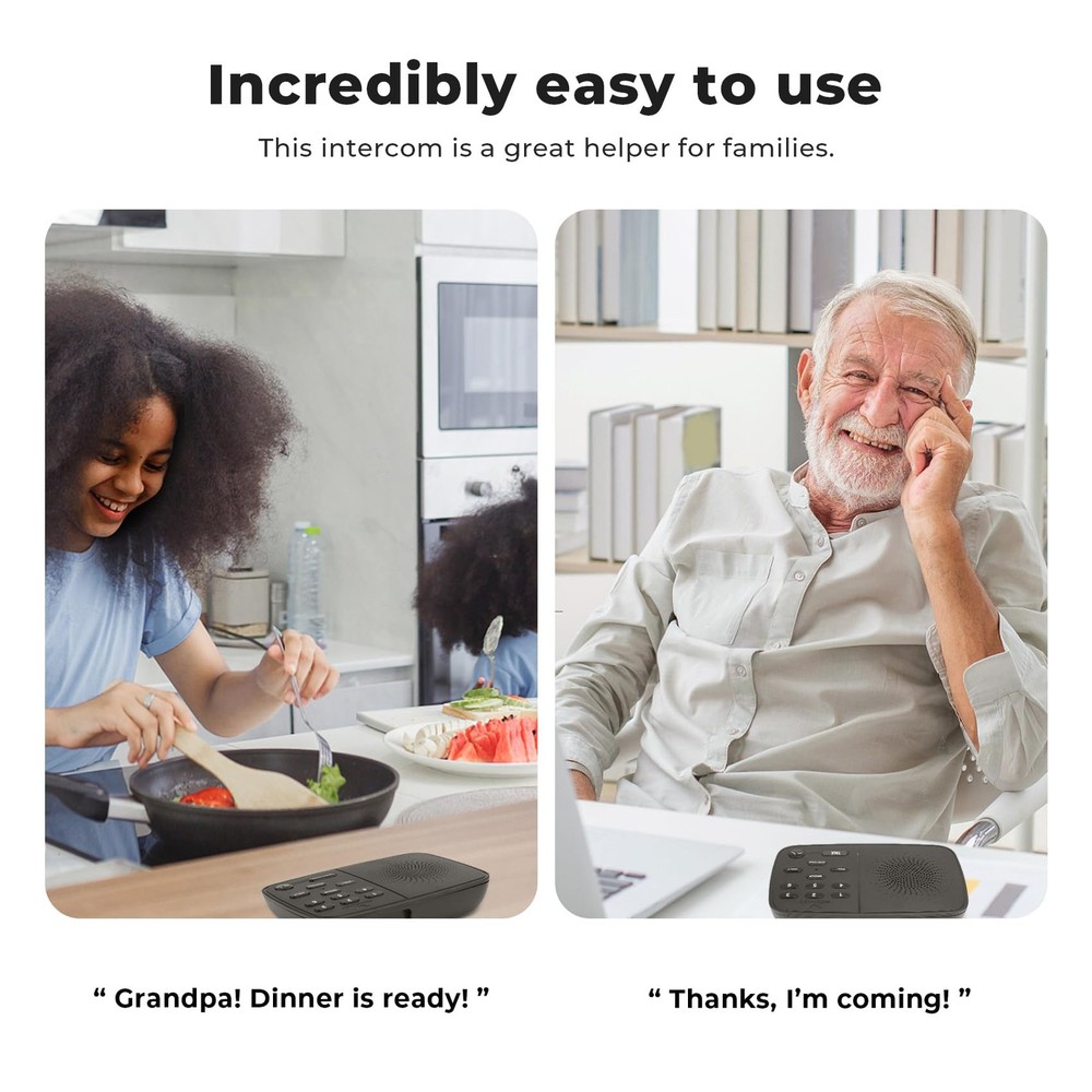 UltraSpeak Pro Wireless Intercom System 2025 Full Duplex 1200ft Range