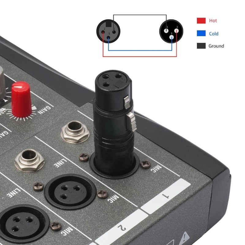 Locking Male to Female Construction Studio Grade Adapters