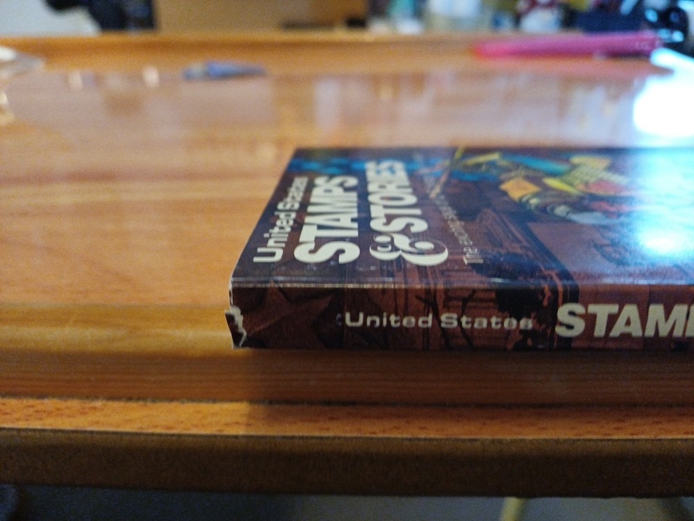 Stamps & Stories 1975 US Postage Stamp Value Book History Told In Stamps BOOK