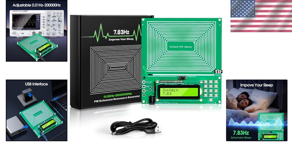Earth's Natural Frequency Schumann Generator
