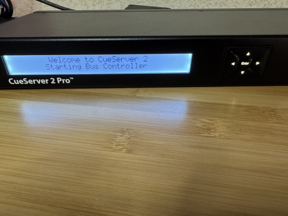 CS-900 INTERACTIVE TECHNOLOGIES CueServer2 PRO PLAYBACK PROCESSOR DMX CONTROLLER