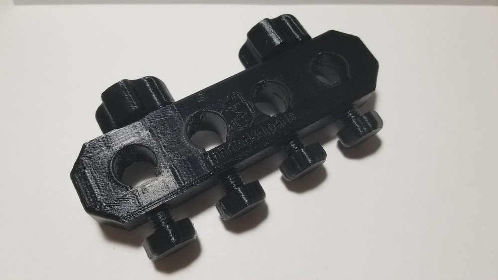 Magnetic Probe Holder - 4 Spots - 3D Printed - PETG