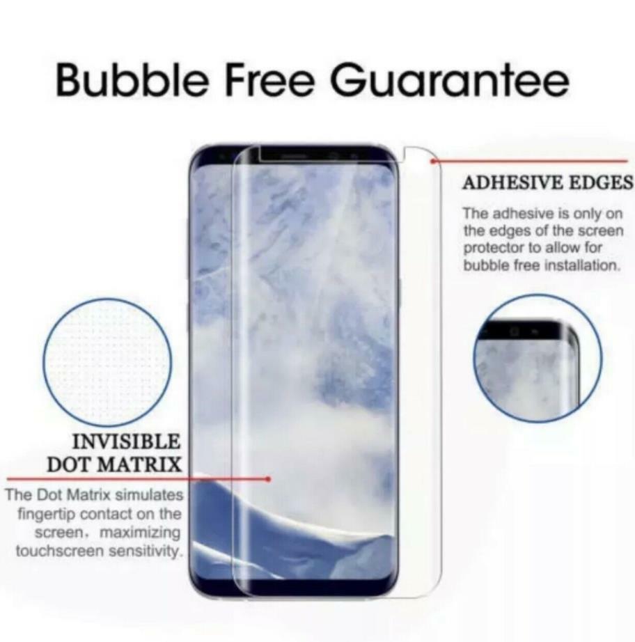 2X Samsung Galaxy Note 8 & Note 9 Case Friendly Tempered Glass Screen Protector
