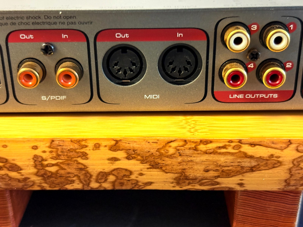 M-Audio Firewire Solo Mobile Music Audio Recording Interface Used