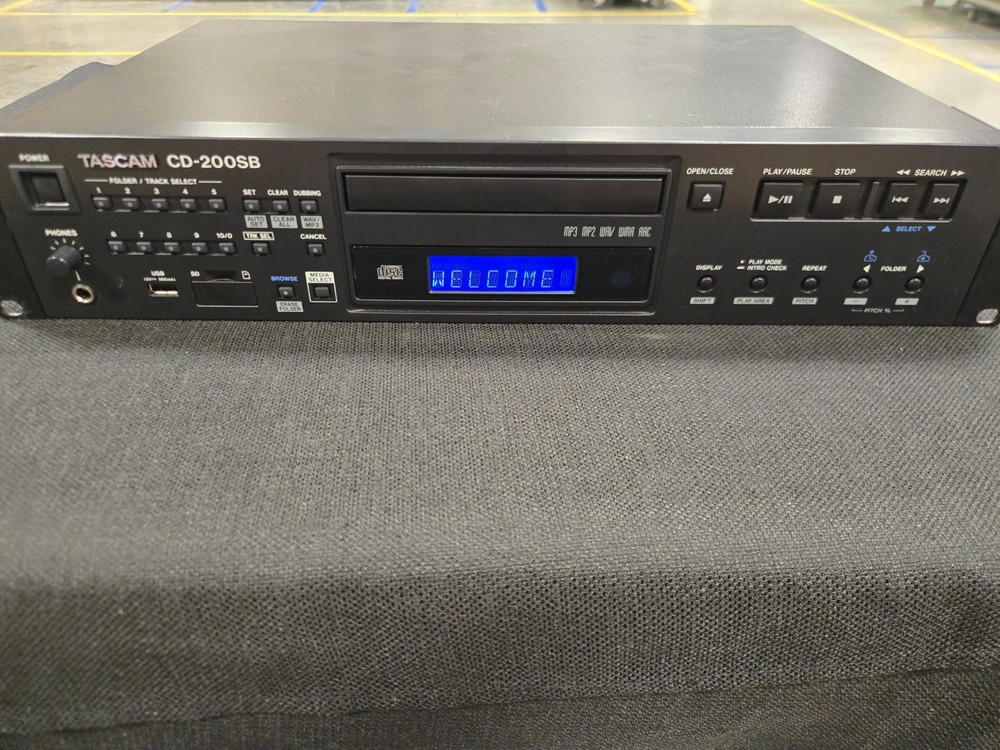 Tascam CD-200SB Professional CD / Solid-State Media Player