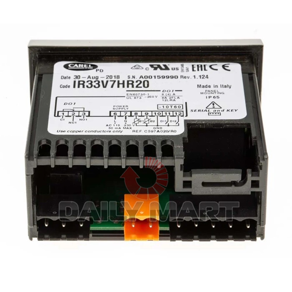 New In Box CAREL IR33V7HR20 Temperature Controller