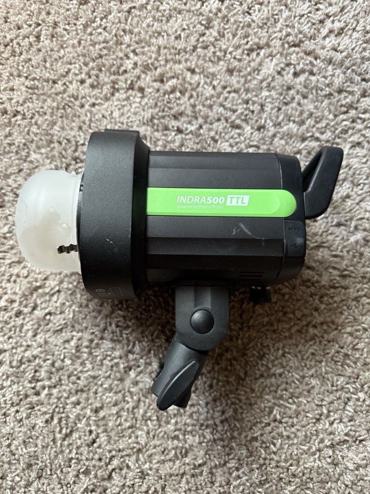 Phottix Pro Indra500 TTL Battery-Powered Studio Light with Extras